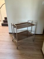 Desserte/bar roulant vintage pliable