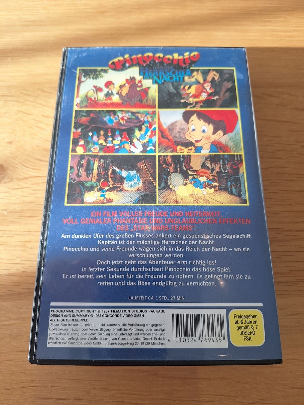 Alle VHS: VHS Pinocchio – Gebraucht aus Wanzwil von chlinih93 1