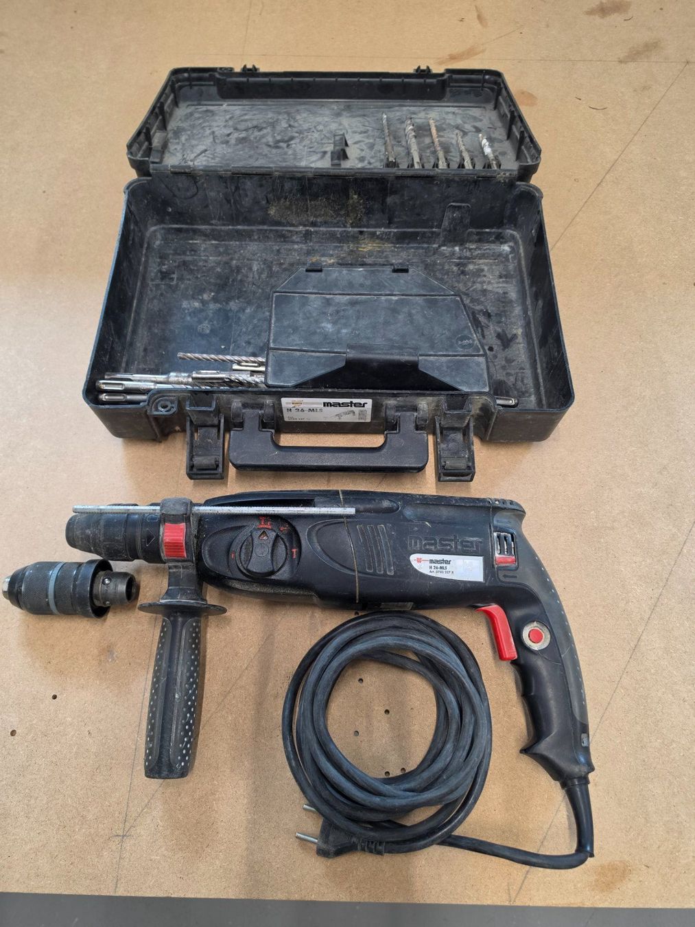 Würth Trapani: Master Bohrhammer H 26-MLS mit Bohrer-Set – Usato da Zollbrück venduto da nissan0267