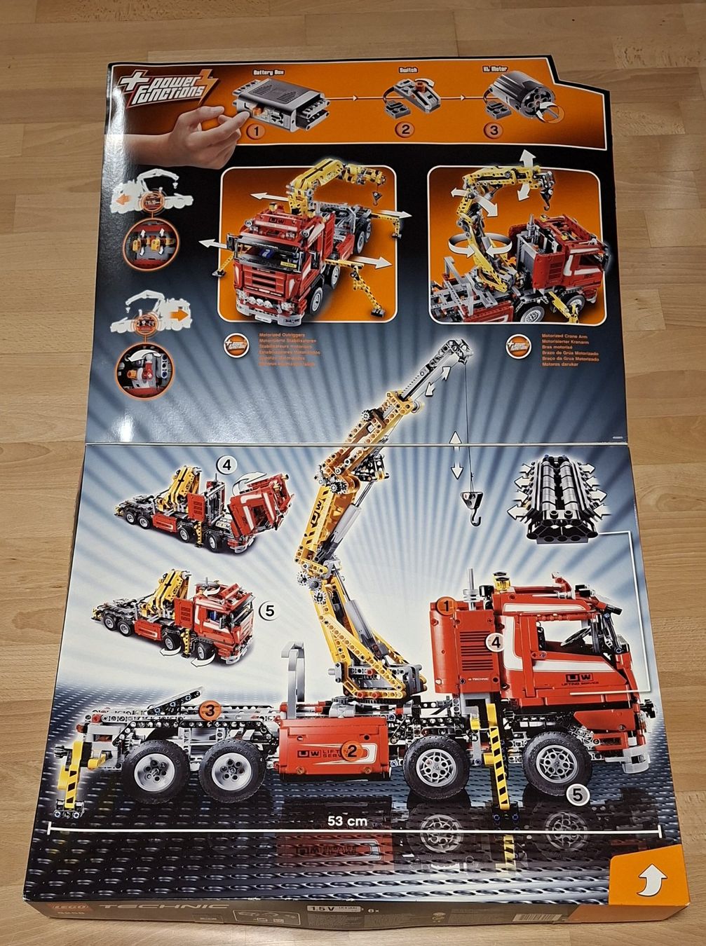 Lego Baukästen: LEGO Technic 8258 Kranwagen mit Power Functions – Gebraucht aus Langendorf von stefanschoe 8