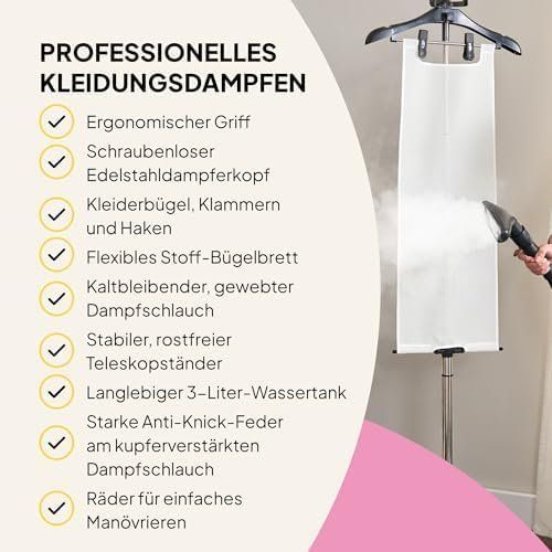 Fers à repasser: Kleidung Professionelle Dampfbürste 2200W 3l Wassertank – Neuf avec emballage d'origine à Hundwil par pac_6jh8 6
