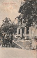 Lutzenberg Post mit letzter Postkutsche