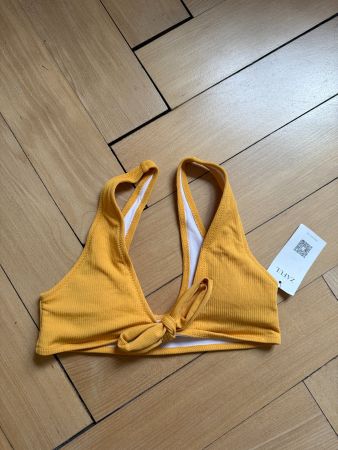 ZAFUL - Bikini Oberteil gelb S (NEU)