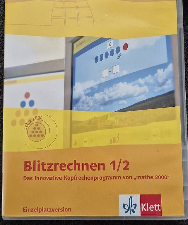 Software: Blitzrechnen 1/2/3/4 Mathe 2000 – Usato da Gränichen venduto da a_m_g