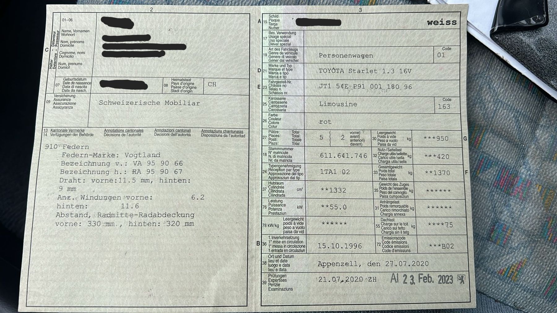 Toyota Automobili: Toyota Starlet – Usato da Gontenbad venduto da M.MA 9