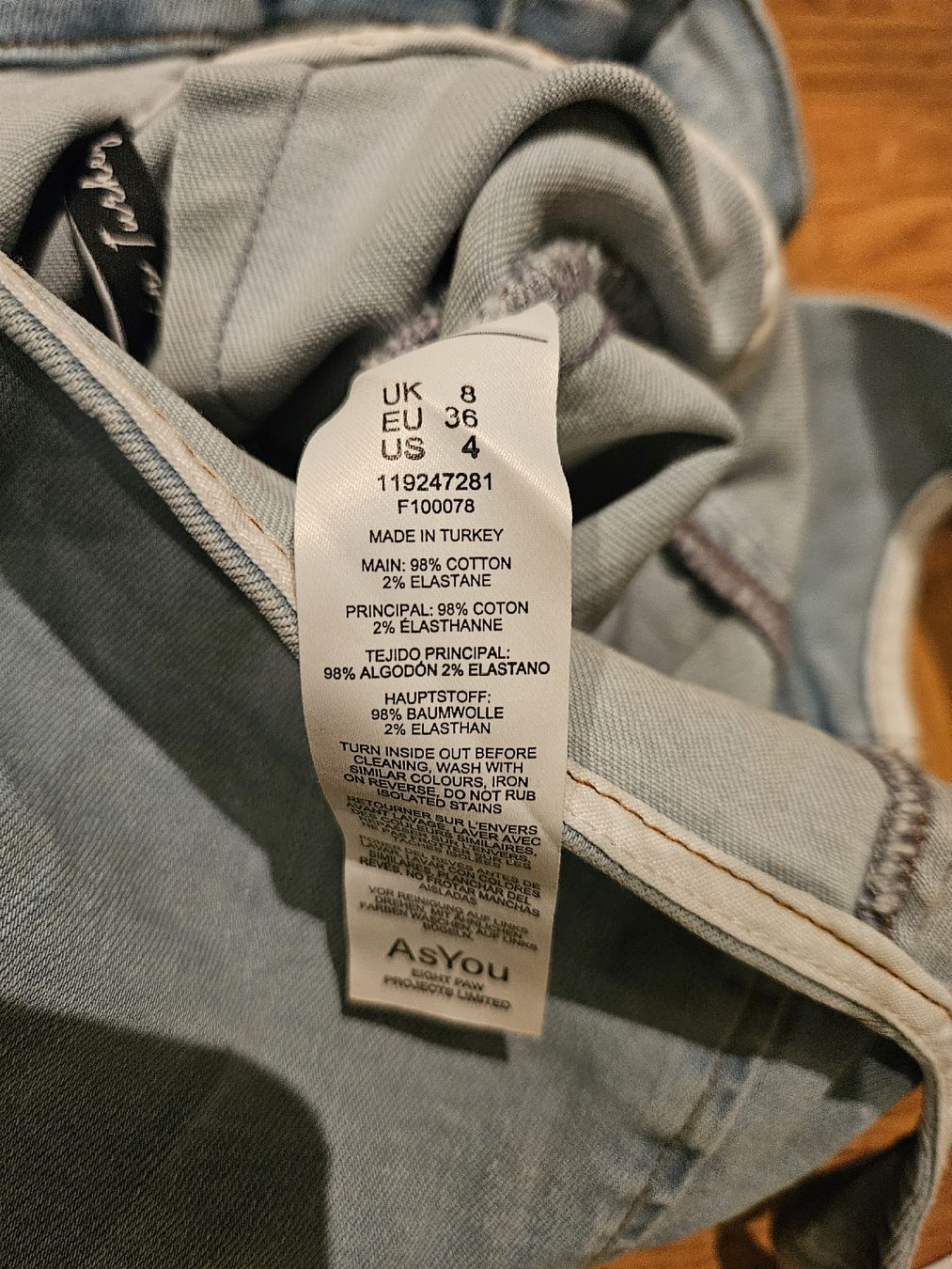 Vestiti: Jeanskleid, hellblau, Gr. 36, neuwertig – Usato da Watt venduto da mar_5m2v 2