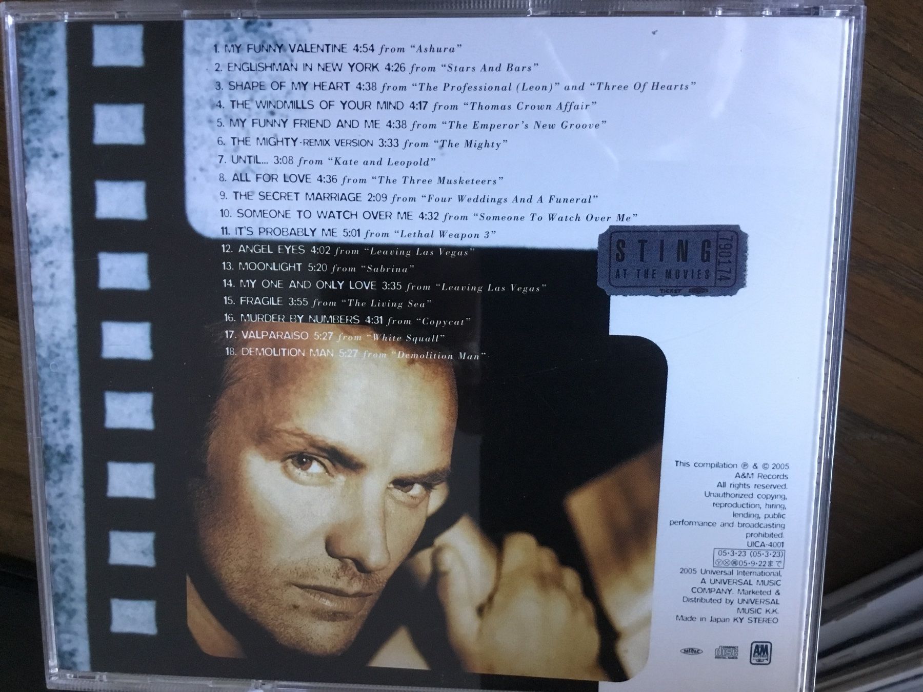 CDs: Sting - My Funny Valentine - CD 🎥 – Gebraucht aus Thierachern von sweden08 1