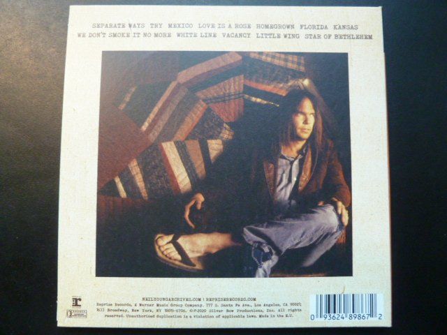 CD: Neil Young - Homegrown – Usato da Au ZH venduto da sikoku 2