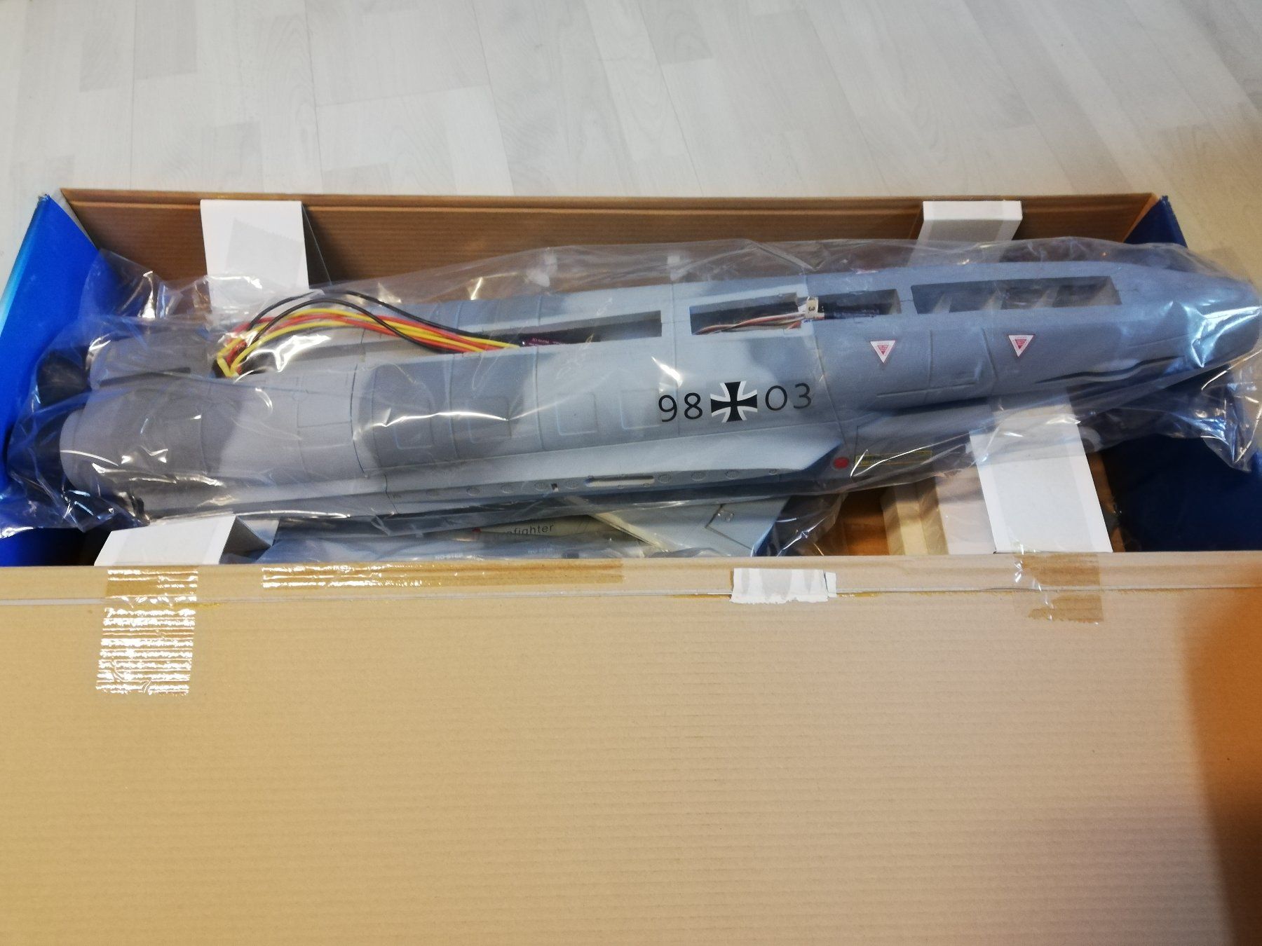 RC Modellbau: J-POWER Eurofighter PNP Impeller-Jet – Neu und originalverpackt aus Flüh von AMS-Modellbau 1