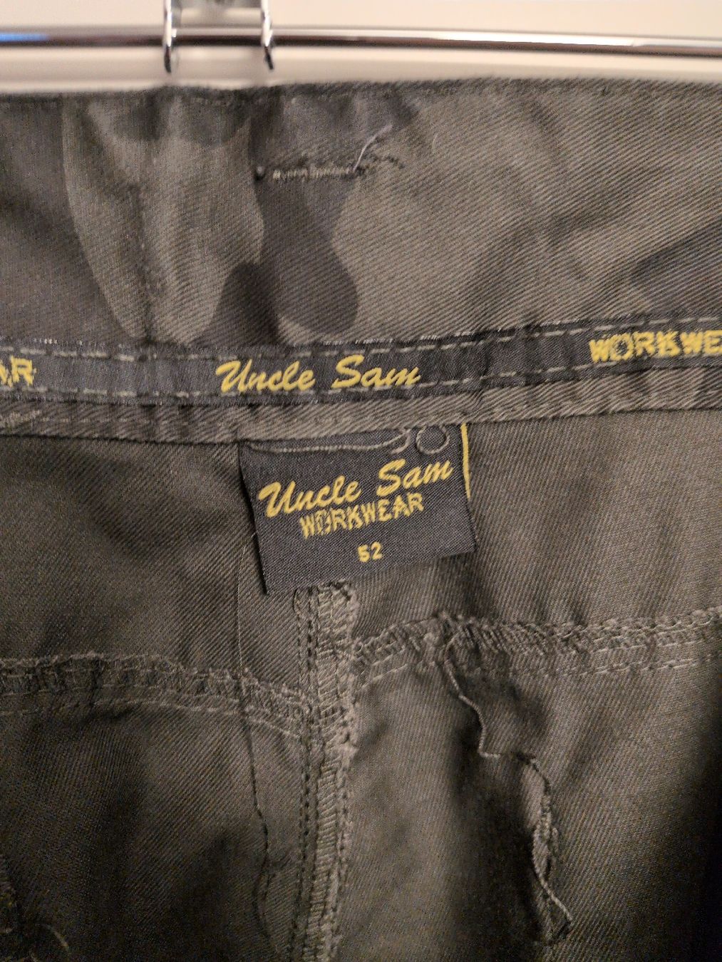 Pantaloni: Arbeitshose Uncle Sam Camouflage Grösse 52. – Usato da Teufen AR venduto da MountainSoul 2