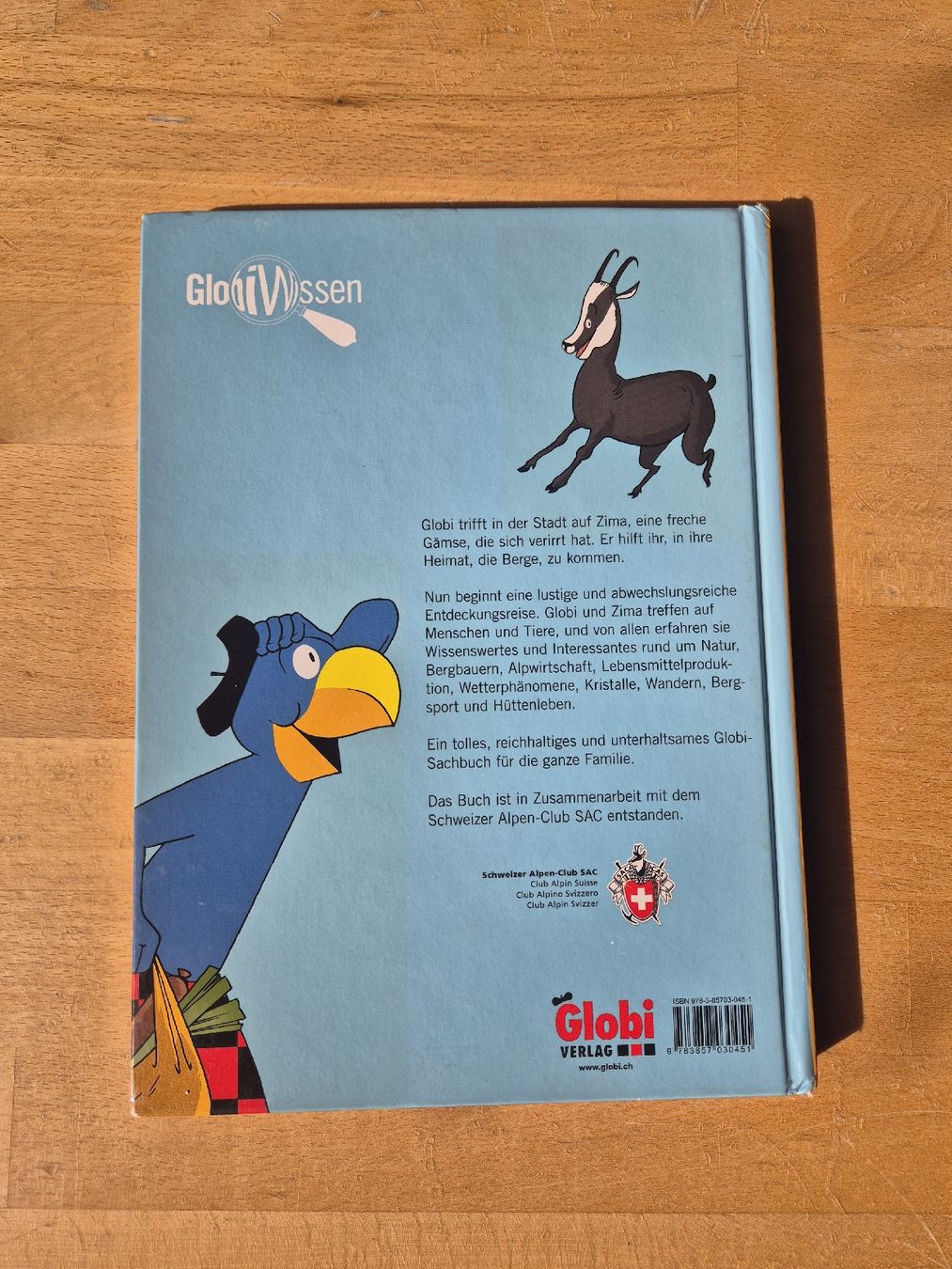 Livres: Globi in der Bergwelt  – D'occasion à Ettiswil par beekeper13 2