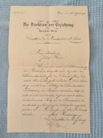 Charles Albert Gobat - Autogramm,CH, Friedensnobelpreis 1902