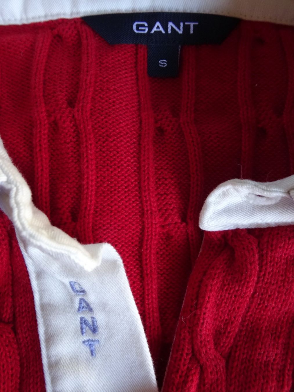 Gant Pulls & Sweat-shirts: GANT Pullover roten Herrenpulli Grösse S o Dam 40 – D'occasion à Dörflingen par rudis-55 2