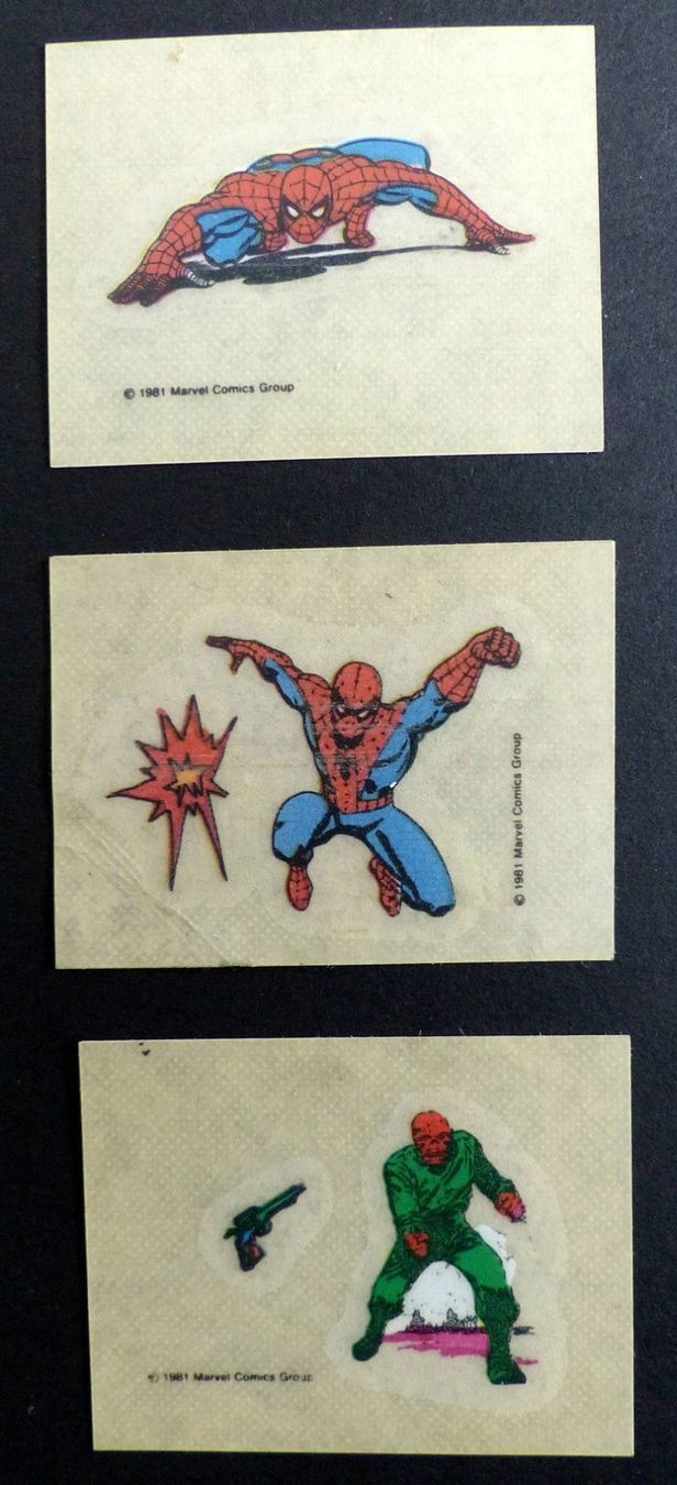 Fumetti: 1981 LOT 9 MARVEL SPIDER-MAN TRANSFERS DR. DOOM OCTOPUS – Usato da Lugano venduto da YouWantUS 1