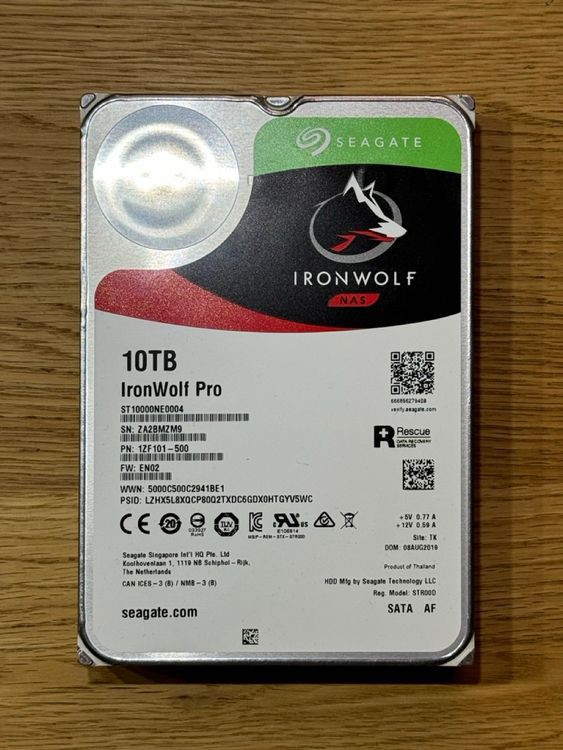 Seagate Ironwolf 10tb 35 Beste Datensicherung Ab 10 Fr Kaufen Auf Ricardo 8050