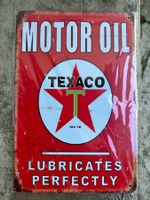Texaco Motor oil werbung classic reklame