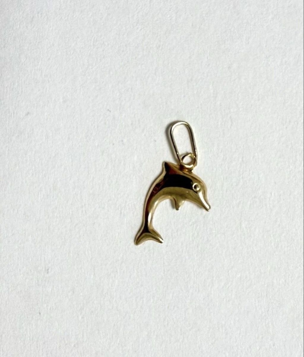 Pendentifs: Pendentif Dauphin en Or véritable  - ☀️ – D'occasion à Montreux par luc_w7cx