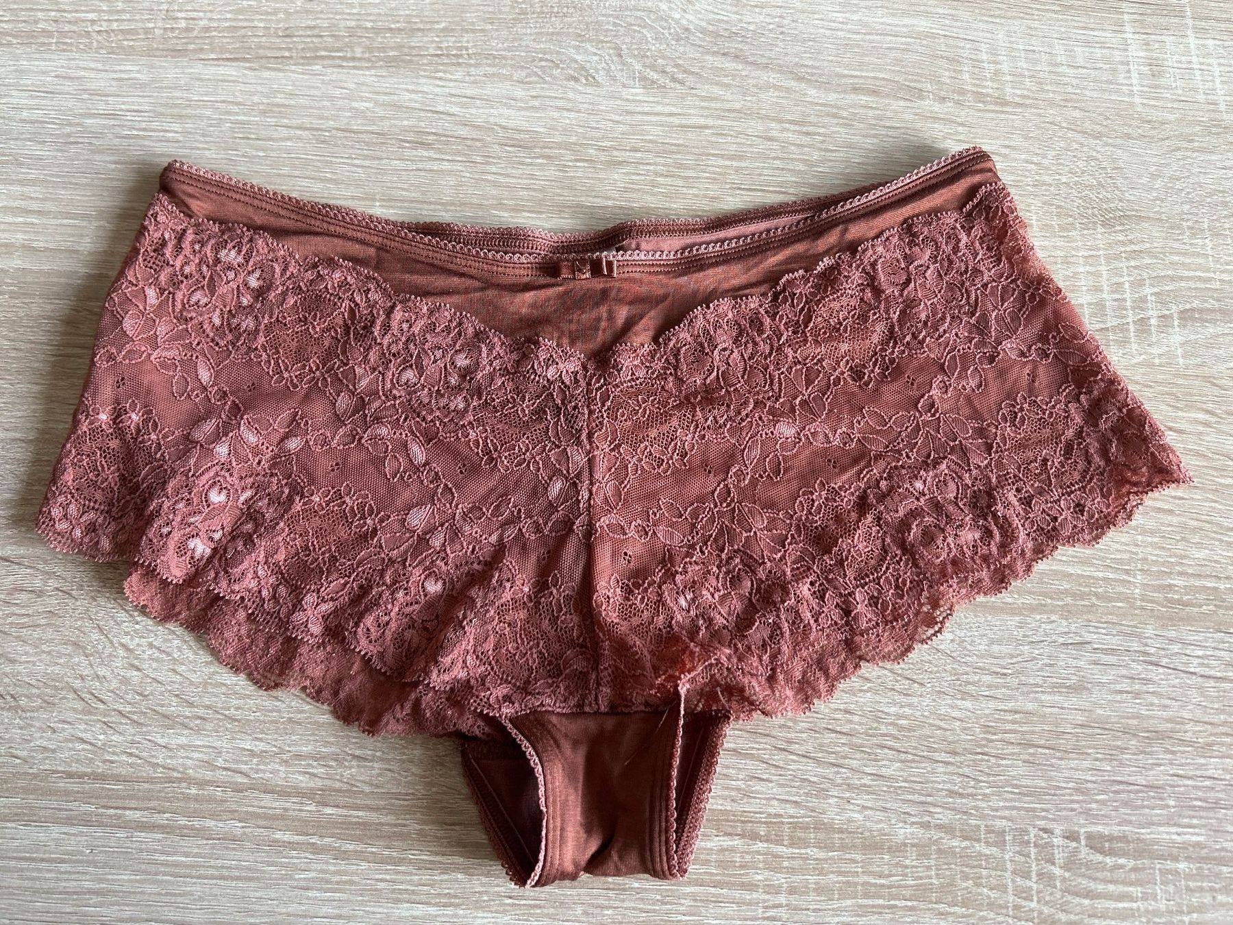 Calida Altra biancheria intima: Panty braun mit Spitzen von Calida Gr. S – Usato da Brunnen venduto da Nala2929 3