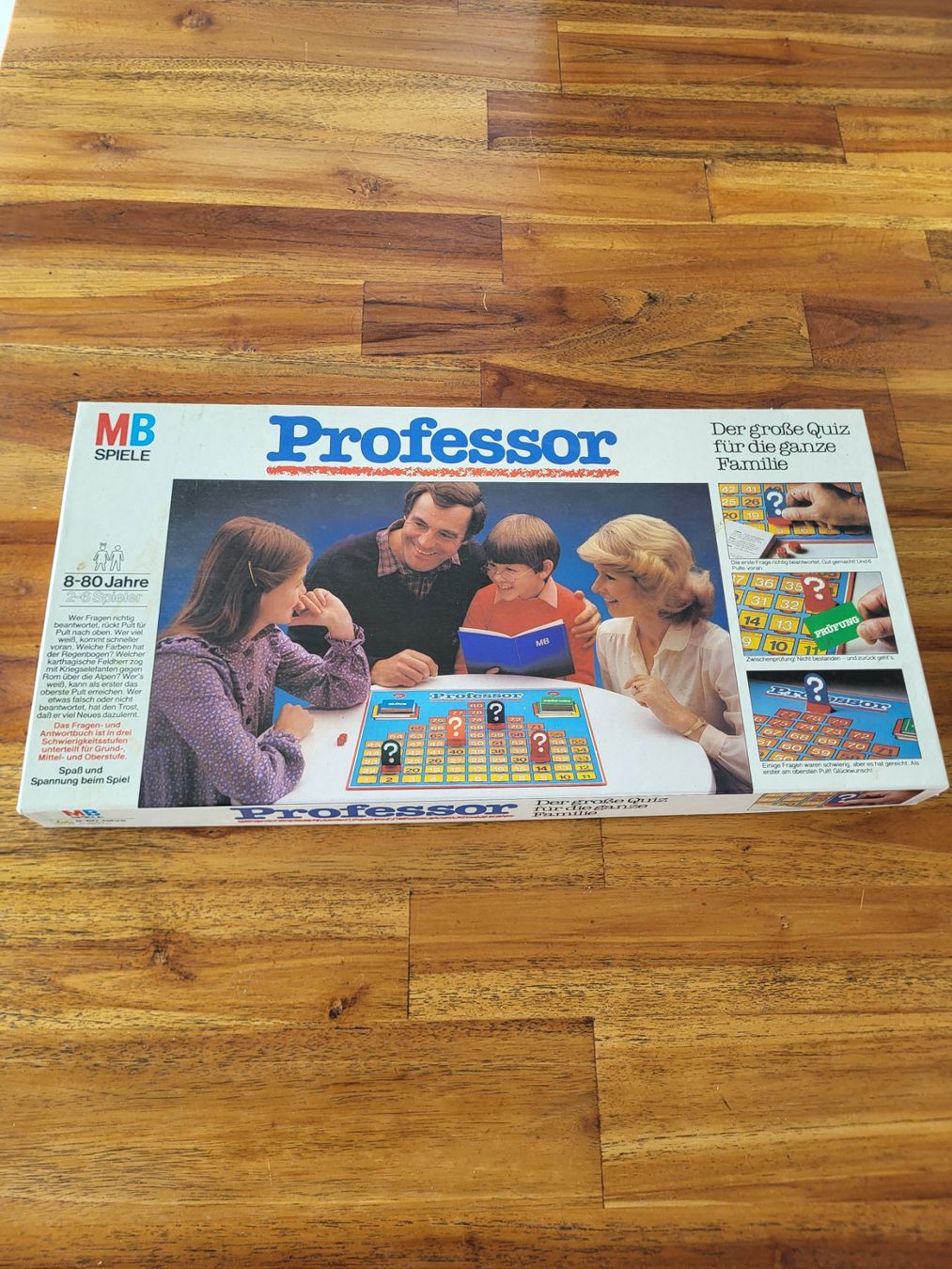 Spiele: Brettspiel Professor MB Spiele 1972 – Gebraucht aus Niederhelfenschwil von Bruce019