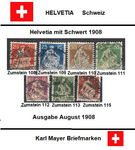 Helvetia mit Schwert VIII                  Ausgabe Schweiz