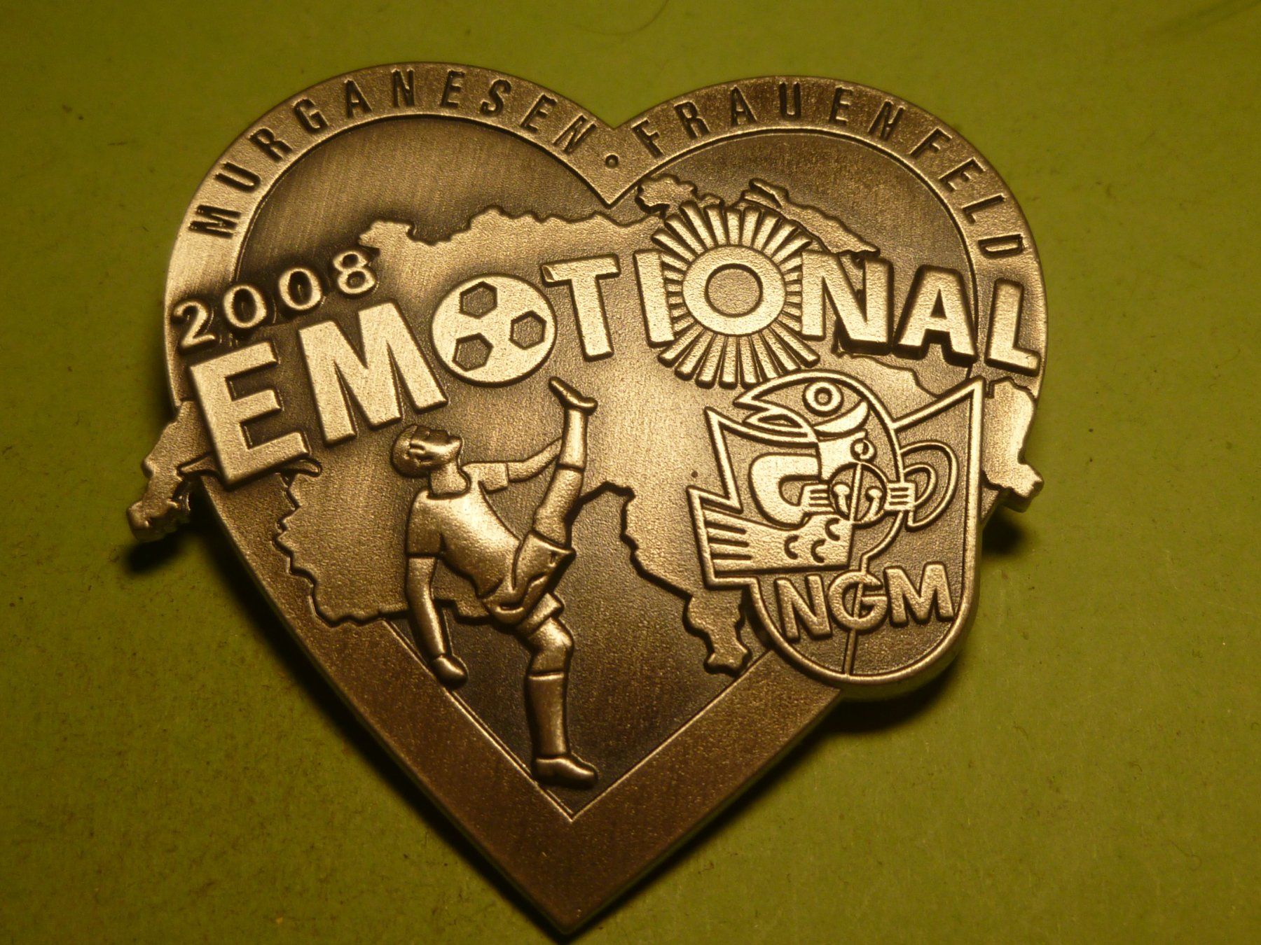 Placchette & Badge: FRAUENFELD 2008 SILBER – Usato da Ried (Muotathal) venduto da Mandarin02