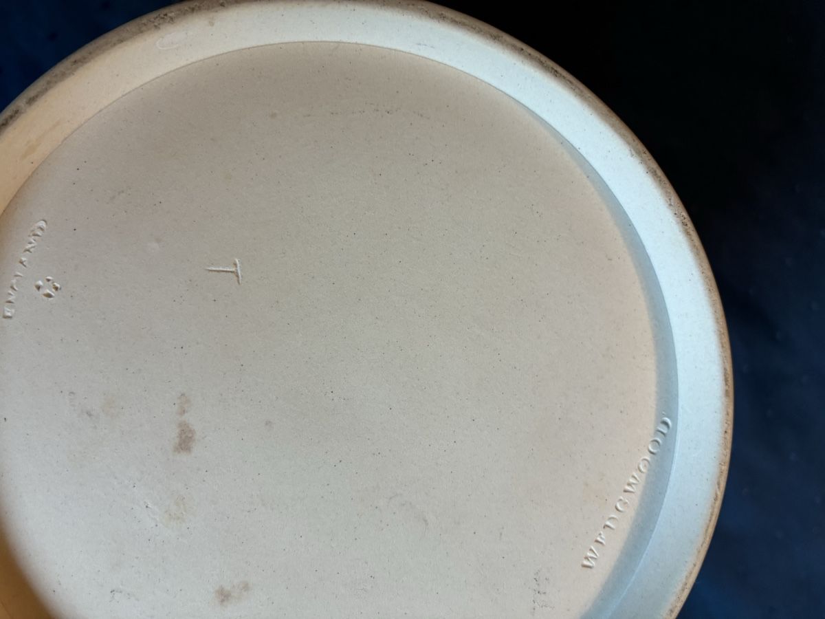 Vasi per fiori: Wedgwood - antiker Cachepot dunkelblau – Usato da Dornach venduto da Rosengarten 6