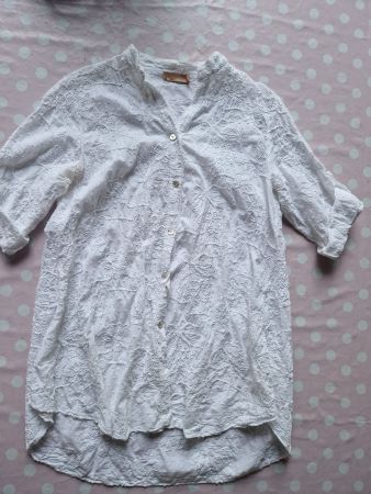 Bluse von Marta, Weiss, Grösse M, Top Zustand