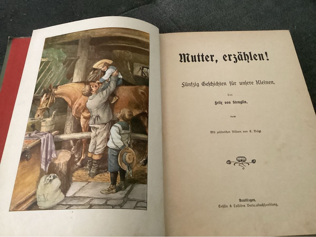 Libri: ANTIKES KINDERBUCH UM 1915 – Usato da Münchenstein venduto da NoSu98 2