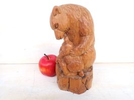 Bär Holz Schnitzerei Vintage Skulptur Brienz ?