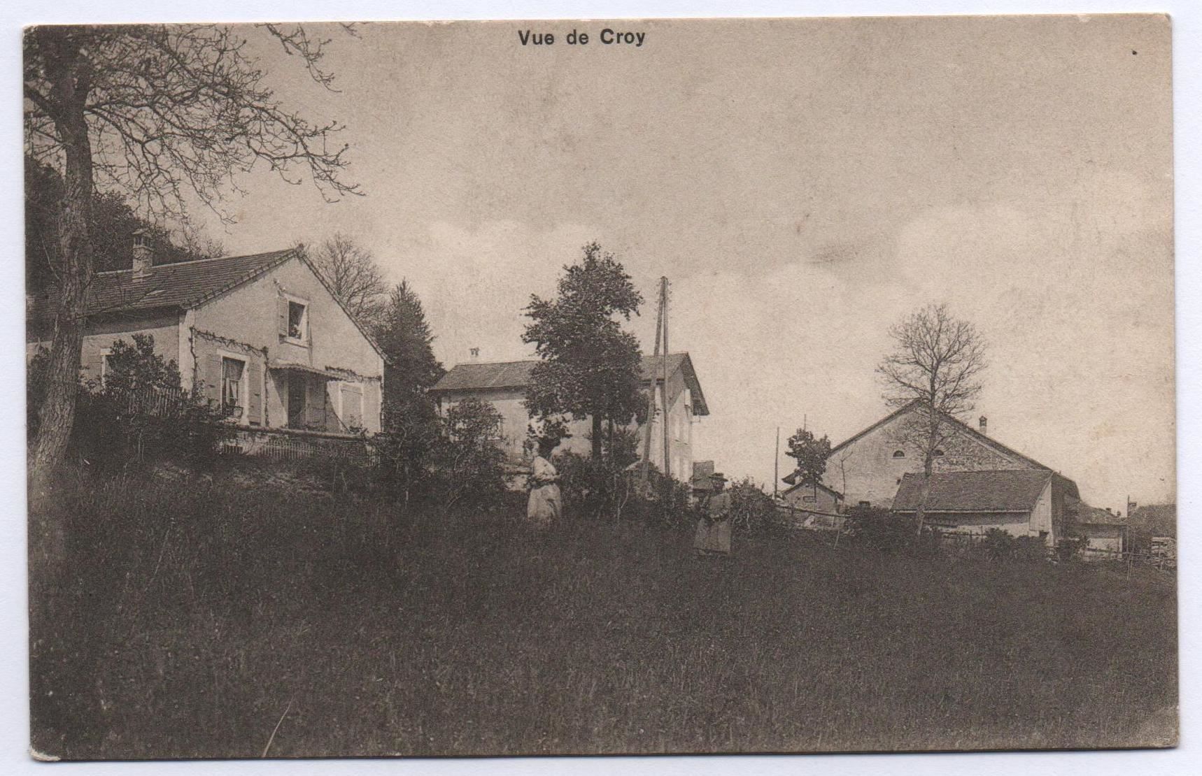 Cartoline postali: CROY Vue de Croy – Usato da Jona venduto da philajona
