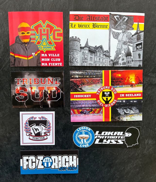 Stickers Ultras HC Bienne FCZ Lyss Torcida Hajduk Split (Gebraucht) in ...