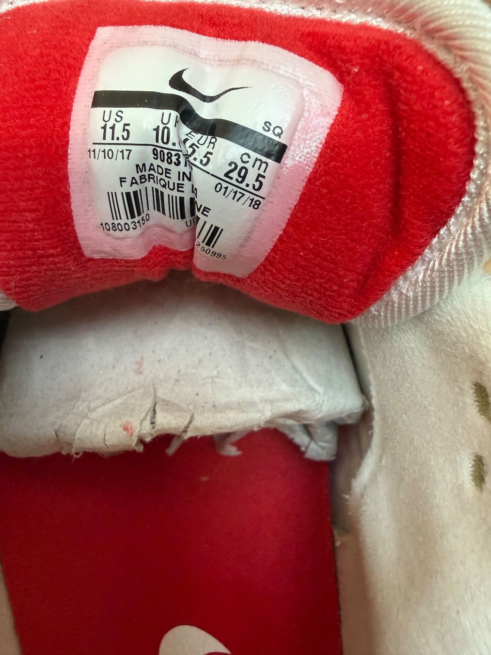 Nike Scarpe da uomo: Nike Air Max 1 "Anniversary Red" – Usato da Worb venduto da le_castor 5