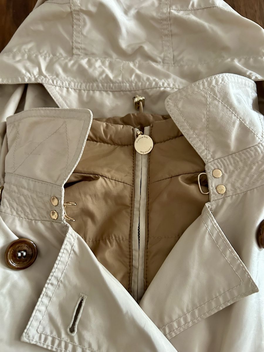 Massimo Dutti Giacche: Trench Massimo Dutti Beige T.S, Imperméable printemps – Nuovo (secondo la descrizione) da Nyon venduto da adelaidem 1