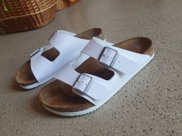 Birkenstock Sandalen Arizona weiss Grösse 45 neu