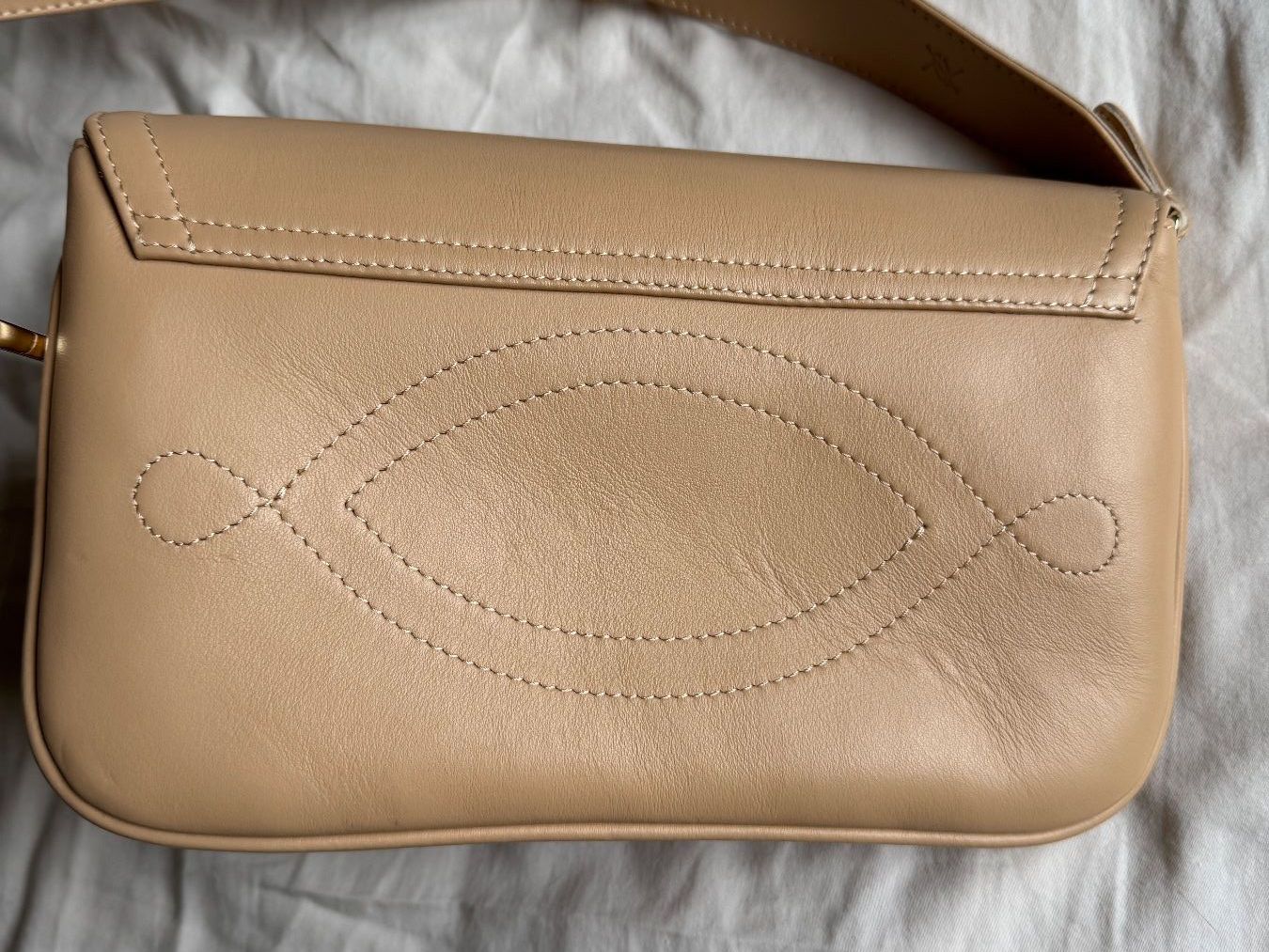 Borse da donna: Ledertasche beige neu – Nuovo e nell'imballaggio originale da Hombrechtikon venduto da mha_m5kx 3