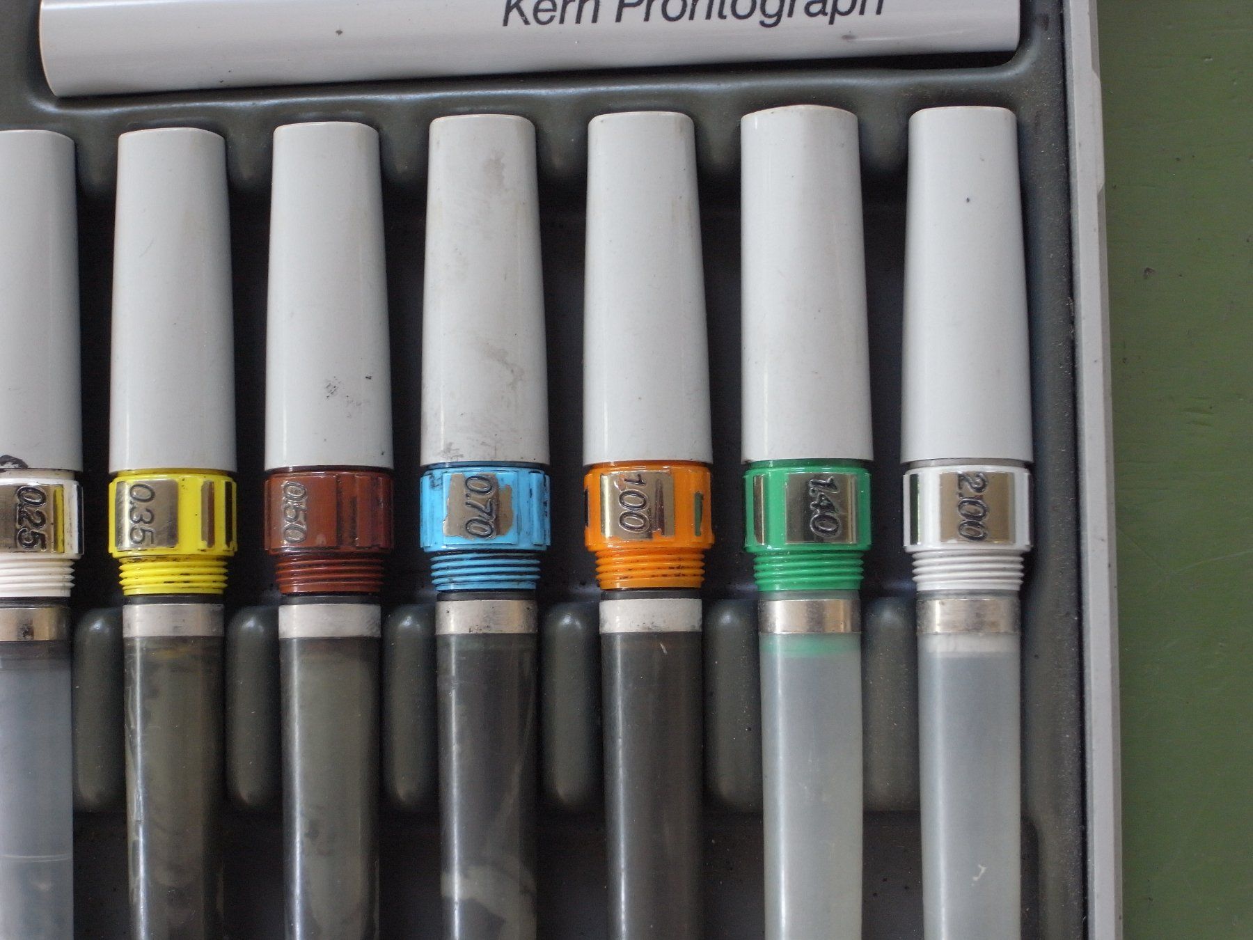 Penna & Evidenziatori: Kern Isograph Tuschefüller (ähnlich Rotring Rapitograph) – Usato da Luterbach venduto da etap26 1