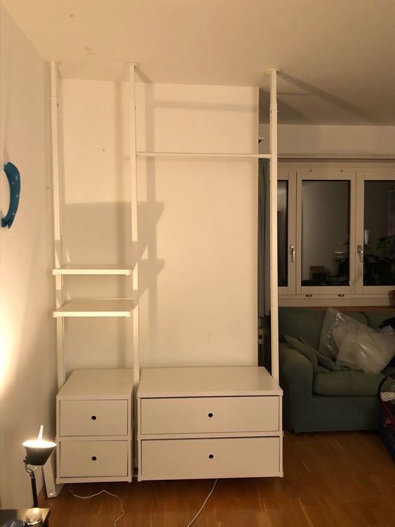 offener Kleiderschrank IKEA ELVARLI mit Pfosten (Gebraucht) in Zürich ...
