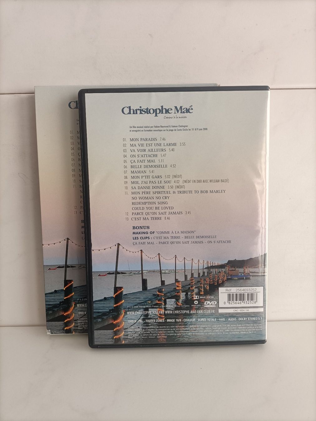 Tutti i DVDs: DVD Christophe Maé / Comme à la maison Live – Usato da crans montana venduto da AB3963 1