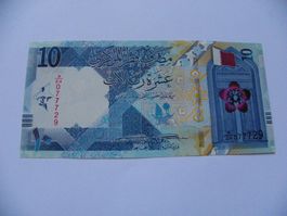 Qatar 10 Riyals 2020, Unc