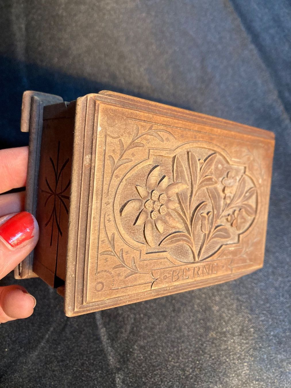 Pots: Boite Brienz Bern Holz Kaste – D'occasion à St-Cierges par LeRegain 4