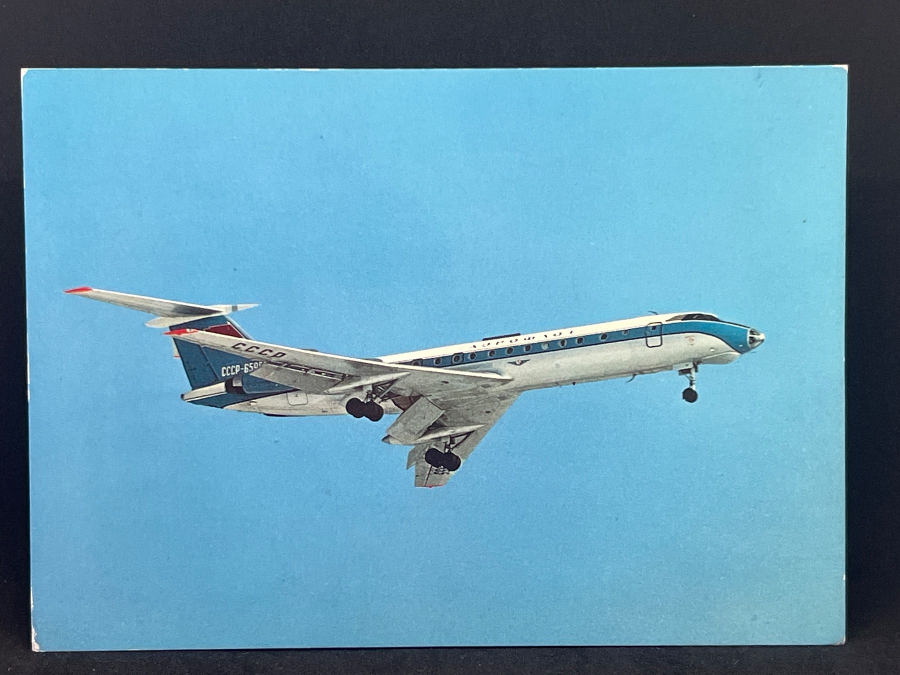 Ansichtskarten: Tupolev TU 134 – Gebraucht aus Widnau von Brusi9