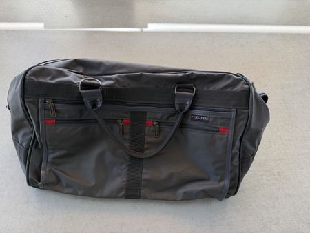 Reisetasche Jolly Bag grau mit Schultergurt