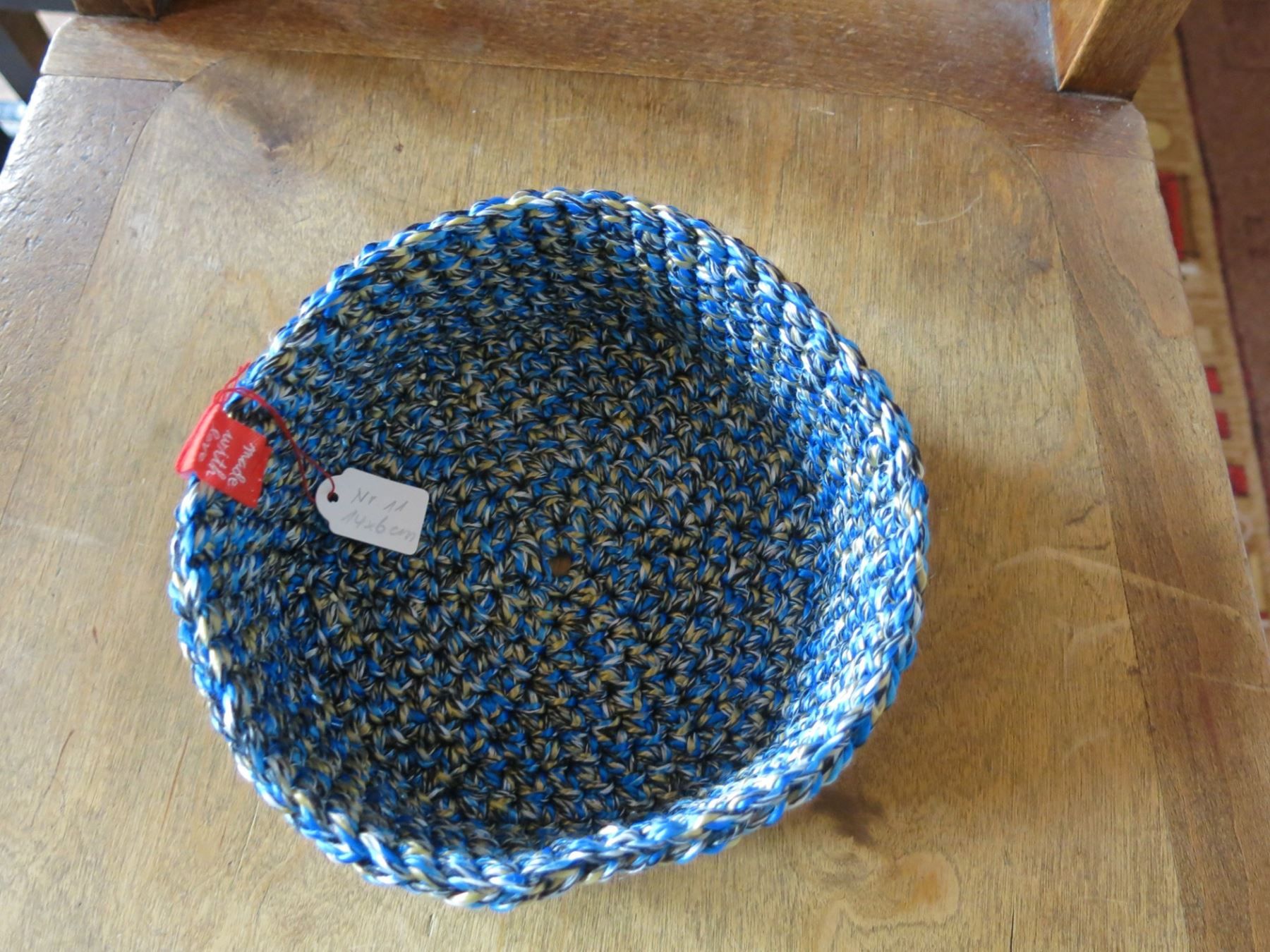 Alle Dekorationen: rundes  Körbchen gehäkelt /ca 14x6cm – Neu (gemäss Beschreibung) aus Schaffhausen von Espressoo7 2