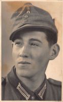 Junger Soldat in Wehrmachtsuniform, Salzburg