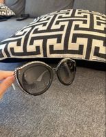 Sonnenbrille Gucci GG0214S schwarz mit Steinen gebraucht