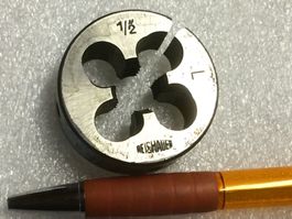 W 1/2” Whitworth Schneideisen LINKS !! Von REISHAUER Swiss