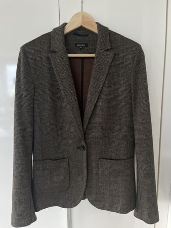 Damen Blazer More & More kariert braun Grösse 42