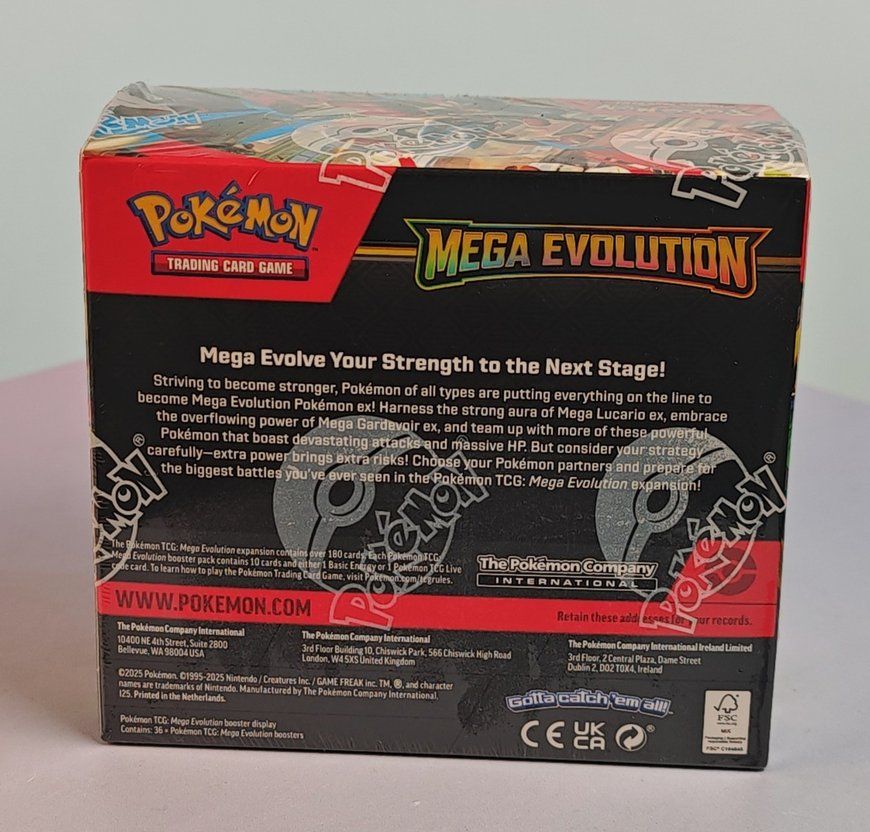 Pokémon Carte collezionabili: Mega Evolution Booster Display EN – Nuovo (secondo la descrizione) da Tegerfelden venduto da gar_p2kl 2