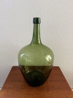 Grüne Ballonflasche / Korbflasche
