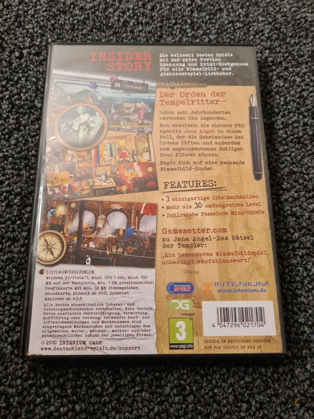 Giochi: JANE ANGEL DAS RÄTSEL PC – Usato da Ruswil venduto da jan_bxl5 1